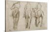 Jockeys-Edgar Degas-Stretched Canvas
