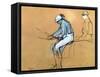 Jockeys-Edgar Degas-Framed Stretched Canvas