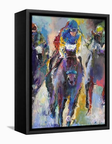 Jockeys-Richard Wallich-Framed Stretched Canvas