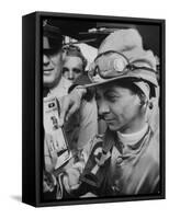 Jocky Willie Hartack after Winning the Kentucky Derby-null-Framed Stretched Canvas