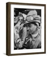 Jocky Willie Hartack after Winning the Kentucky Derby-null-Framed Photographic Print