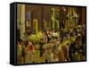Jodenbreestraat (Jew's Street) in Amsterdam, 1905-Max Liebermann-Framed Stretched Canvas