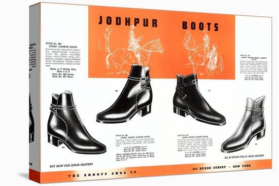 Jodhpur Boots-null-Stretched Canvas