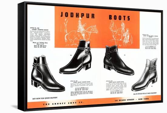 Jodhpur Boots-null-Framed Stretched Canvas