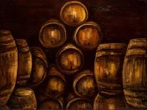 Wine Barrels-Jodi Monahan-Art Print