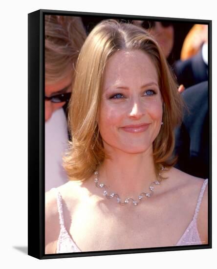 Jodie Foster-null-Framed Stretched Canvas