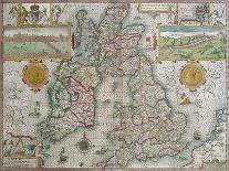 Map of Wales, Published c.1630-Jodocus Hondius-Stretched Canvas