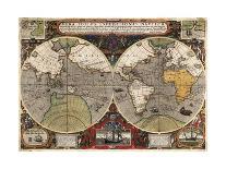 Map of the Kingdom of Great Britain and Ireland, 1610-Jodocus Hondius-Framed Giclee Print