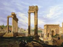 View of the Roman Forum-Jodocus Sebasiaen Adeele-Stretched Canvas