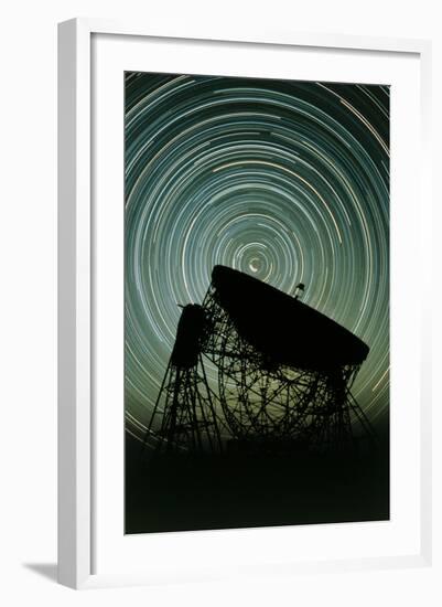 Jodrell Bank Radio Telescope-David Parker-Framed Premium Photographic Print