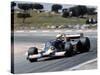 Jody Scheckter Racing a Wolf-Cosworth WR2, Spanish Grand Prix, Jarama, Spain, 1977-null-Stretched Canvas