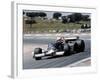 Jody Scheckter Racing a Wolf-Cosworth WR2, Spanish Grand Prix, Jarama, Spain, 1977-null-Framed Photographic Print