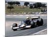 Jody Scheckter Racing a Wolf-Cosworth WR2, Spanish Grand Prix, Jarama, Spain, 1977-null-Mounted Photographic Print