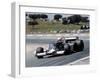 Jody Scheckter Racing a Wolf-Cosworth WR2, Spanish Grand Prix, Jarama, Spain, 1977-null-Framed Photographic Print