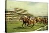 Joe Baylis' Service Kit winning Goodwood Steward's Cup with Weston Up-John S. Sanderson-Wells-Stretched Canvas