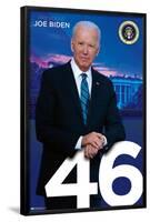 Joe Biden - President-Trends International-Framed Poster