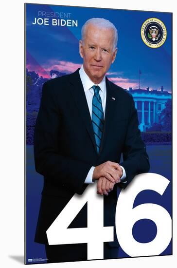 Joe Biden - President-Trends International-Mounted Poster