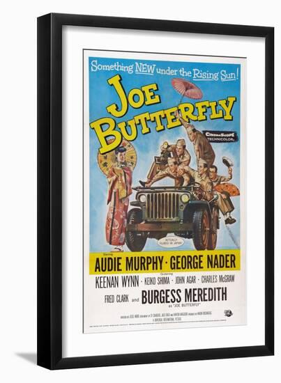 Joe Butterfly, 1957-null-Framed Art Print