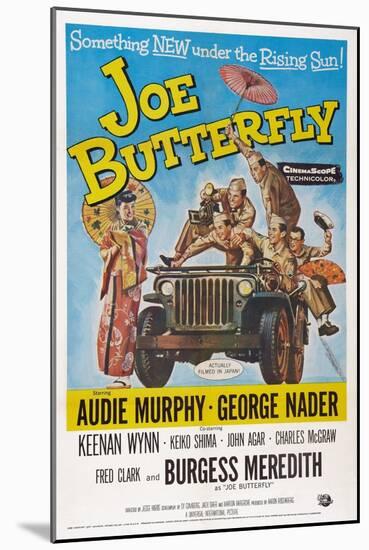 Joe Butterfly, 1957-null-Mounted Art Print