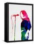Joe Cocker Watercolor-Lana Feldman-Framed Stretched Canvas
