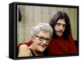 Joe Cocker with His Mother Marjorie. 1970-John Olson-Framed Stretched Canvas