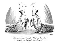 "So, Mr. Bond, you have foolishly entered my diabolical hall of mirrors." - New Yorker Cartoon-Joe Dator-Premium Giclee Print