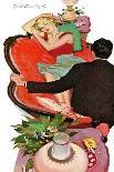 Any Man Will Do - Saturday Evening Post "Leading Ladies", April 28, 1956 pg.32-Joe deMers-Giclee Print