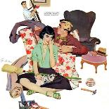 Wife in Revolt - Saturday Evening Post "Leading Ladies", March 22, 1952 pg.24-Joe deMers-Giclee Print