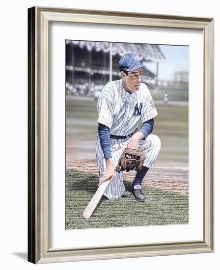 Joe Dimaggio-Darryl Vlasak-Framed Giclee Print