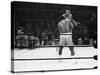 Joe Frazier Vs. Mohammed Ali at Madison Square Garden-John Shearer-Stretched Canvas