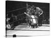 Joe Frazier Vs. Mohammed Ali at Madison Square Garden-John Shearer-Stretched Canvas