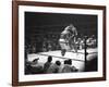 Joe Frazier Vs. Mohammed Ali at Madison Square Garden-John Shearer-Framed Premium Photographic Print