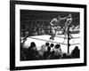 Joe Frazier Vs. Mohammed Ali at Madison Square Garden-John Shearer-Framed Premium Photographic Print