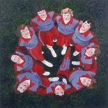 Jesuit Cheerleaders in a Tree, 2002-Joe Heaps Nelson-Giclee Print