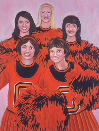 Oregon State Cheerleaders, 2002