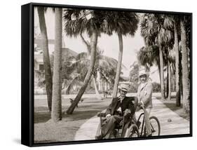 Joe Jefferson at Palm Beach, Fla.-null-Framed Stretched Canvas