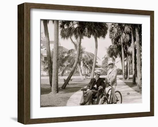 Joe Jefferson at Palm Beach, Fla.-null-Framed Photo