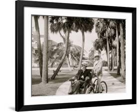 Joe Jefferson at Palm Beach, Fla.-null-Framed Photo