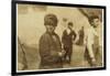 Joe (Jose) Mello, Aged 8 or 9 Works as a Mill Sweeper in New Bedford, Massachusetts, 1911-Lewis Wickes Hine-Framed Photographic Print