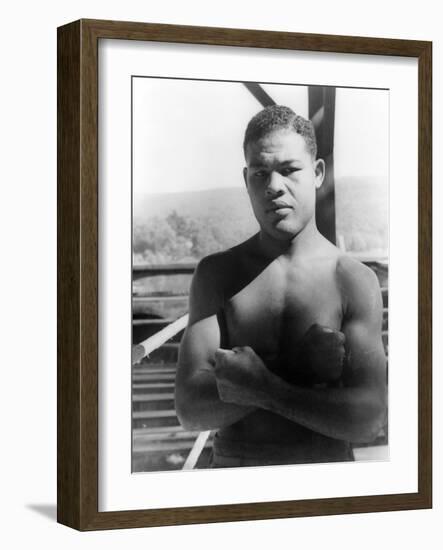 Joe Louis (1914-1981)-Carl Van Vechten-Framed Giclee Print