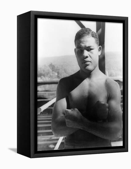 Joe Louis (1914-1981)-Carl Van Vechten-Framed Stretched Canvas