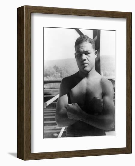 Joe Louis (1914-1981)-Carl Van Vechten-Framed Giclee Print