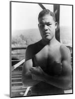 Joe Louis (1914-1981)-Carl Van Vechten-Mounted Giclee Print