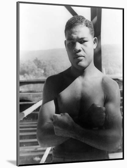 Joe Louis (1914-1981)-Carl Van Vechten-Mounted Giclee Print