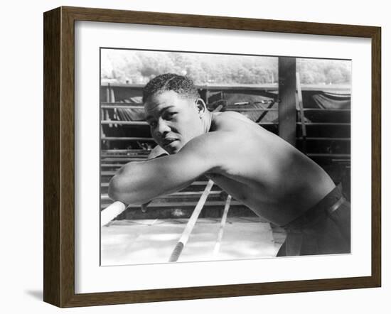 Joe Louis (1914-1981)-Carl Van Vechten-Framed Giclee Print