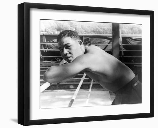 Joe Louis (1914-1981)-Carl Van Vechten-Framed Giclee Print