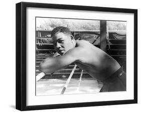 Joe Louis (1914-1981)-Carl Van Vechten-Framed Giclee Print