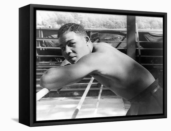 Joe Louis (1914-1981)-Carl Van Vechten-Framed Stretched Canvas