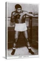 Joe Louis, American Boxer, 1938-null-Stretched Canvas