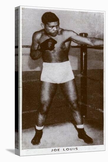 Joe Louis, American Boxer, 1938-null-Stretched Canvas